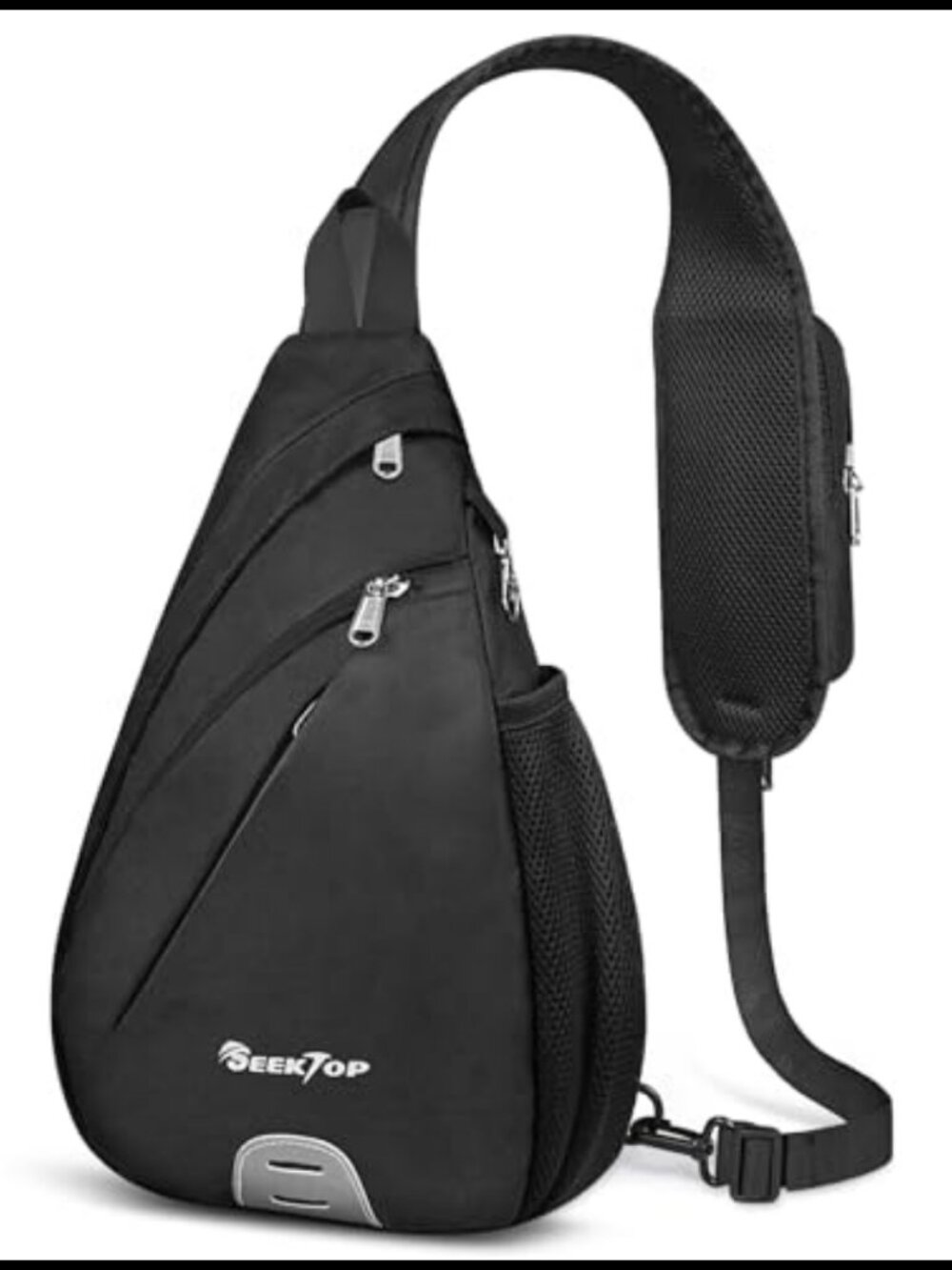 Anti Theft Crossbody Sling Bag RFID Blocking Waterproof Nylon Hiking Daypack